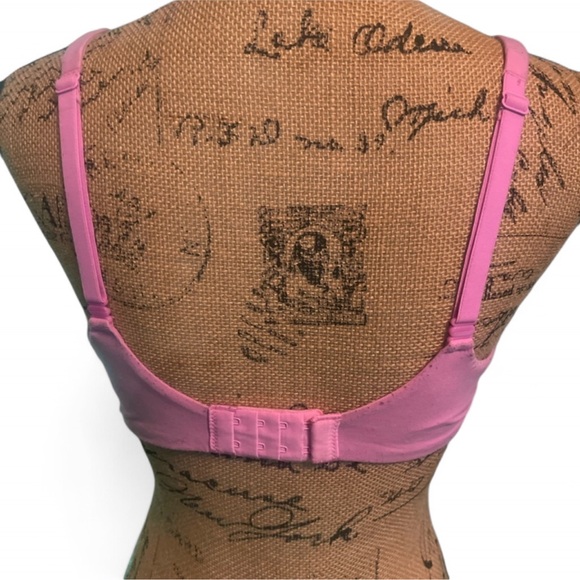 Victoria Secret Pink Lace Underwire Bra 36C - Picture 3 of 3